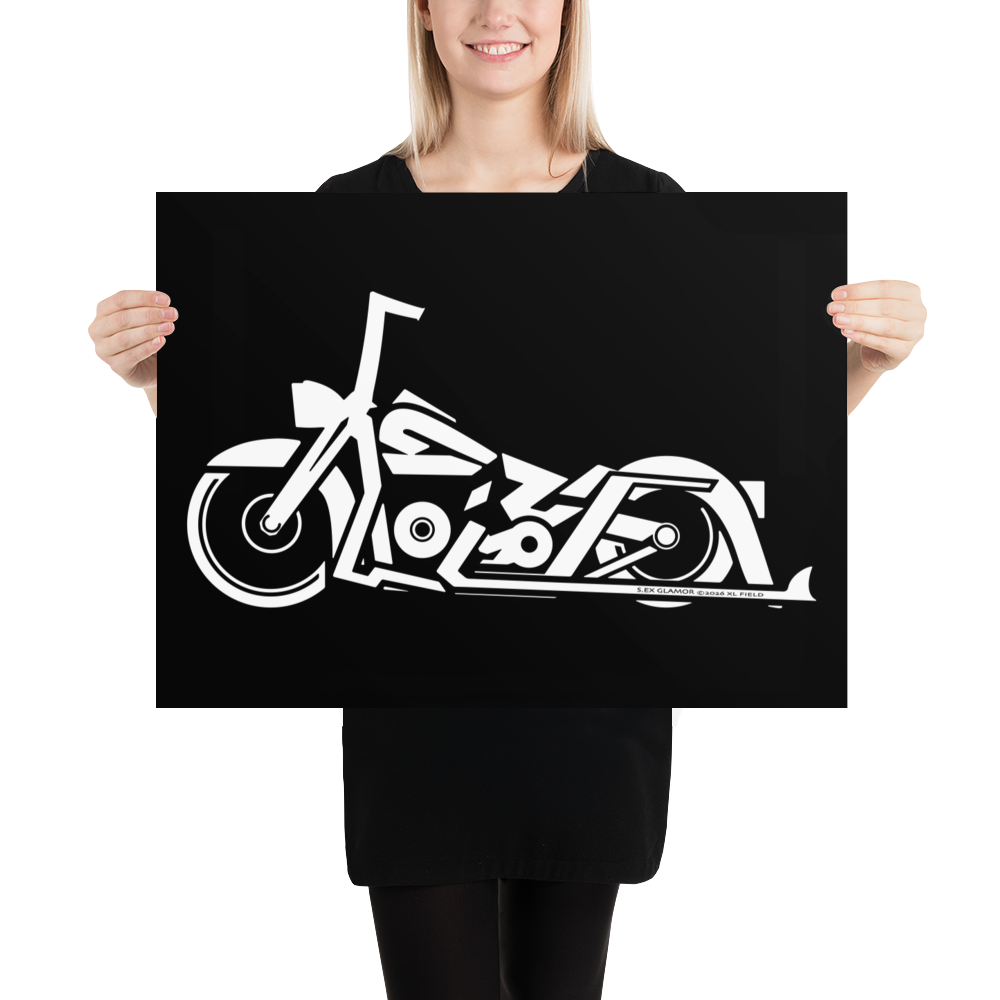 S.EX GLAMOR – Typography Art Print